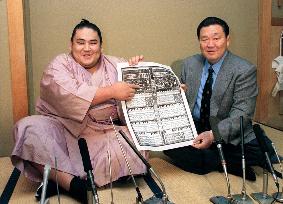 Miyabiyama into 'sanyaku' ranks for New Year sumo